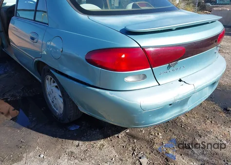 1997 Ford Escort Lx из США, поврежденный, VIN 1FALP13P3VW412253